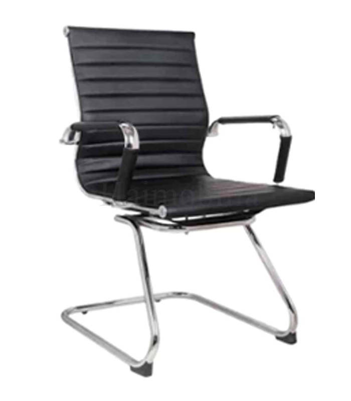 Visitors Chair Leatherette VCLB182